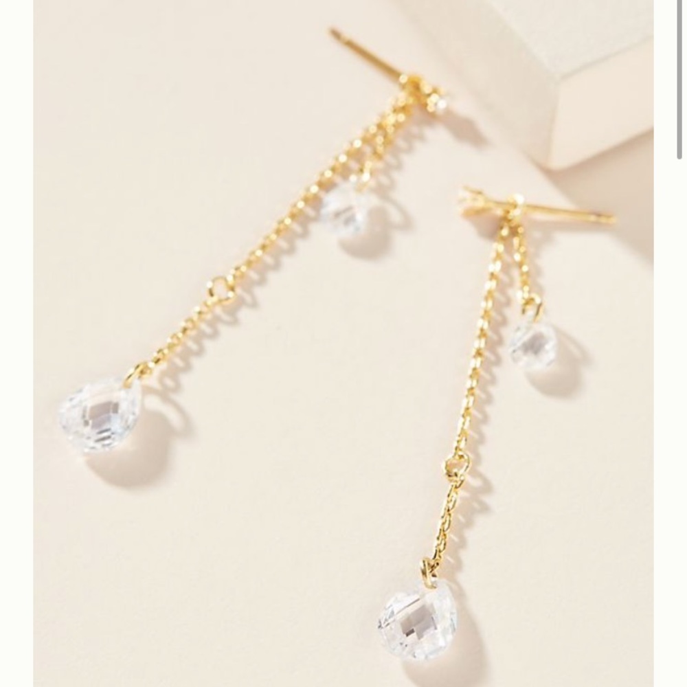 ANTHROPOLOGIE | Lila Drop Earrings